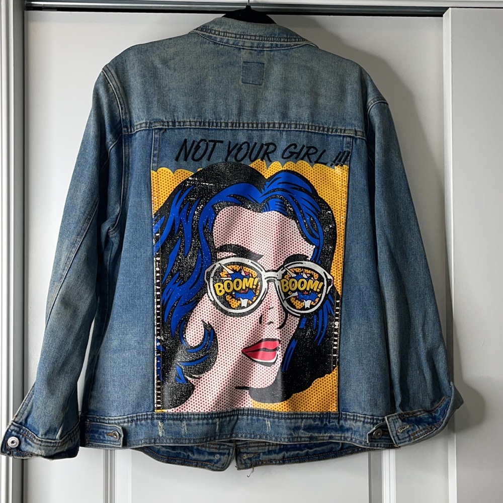 Oversized Jean Jacket - Picture 2 of 2
